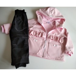 Dětský softshellový kabátek Princess - jednobarevný
