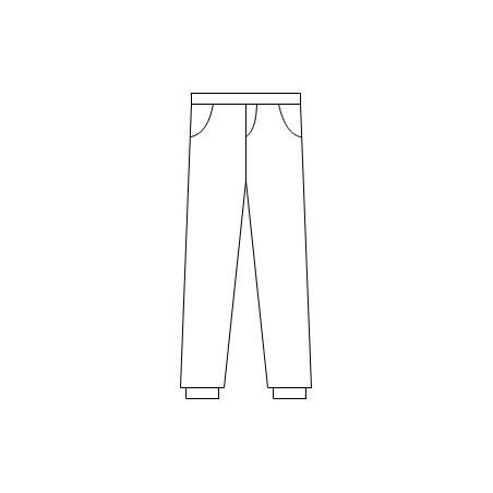 Dětské softshellové kalhoty s kapsami - jednobarevné