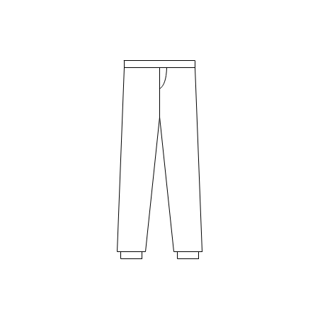 Dětské softshellové kalhoty - bez kapes - vzorované