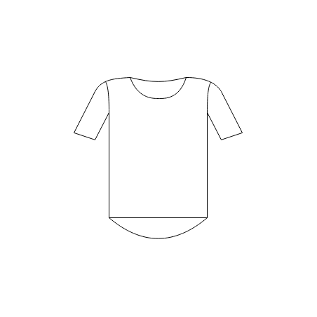Dívčí vzorované tričko Maruška